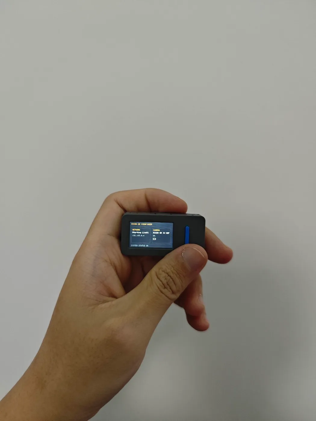 Ricoh GR StopWatch Viewfinder project view 1